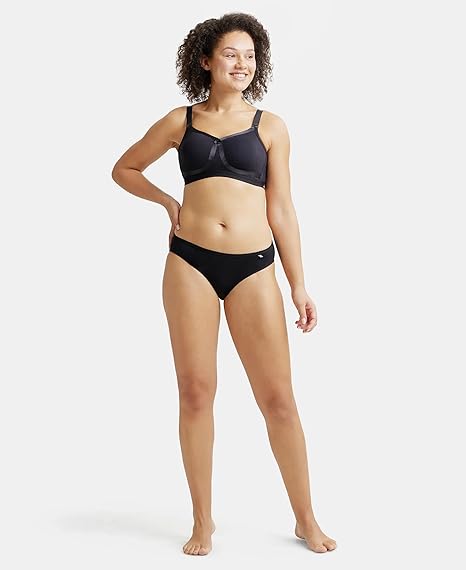 Jockey 1252 Women’s Everyday Wirefree Cotton Bra – Full Coverage with Double-Layered Cups